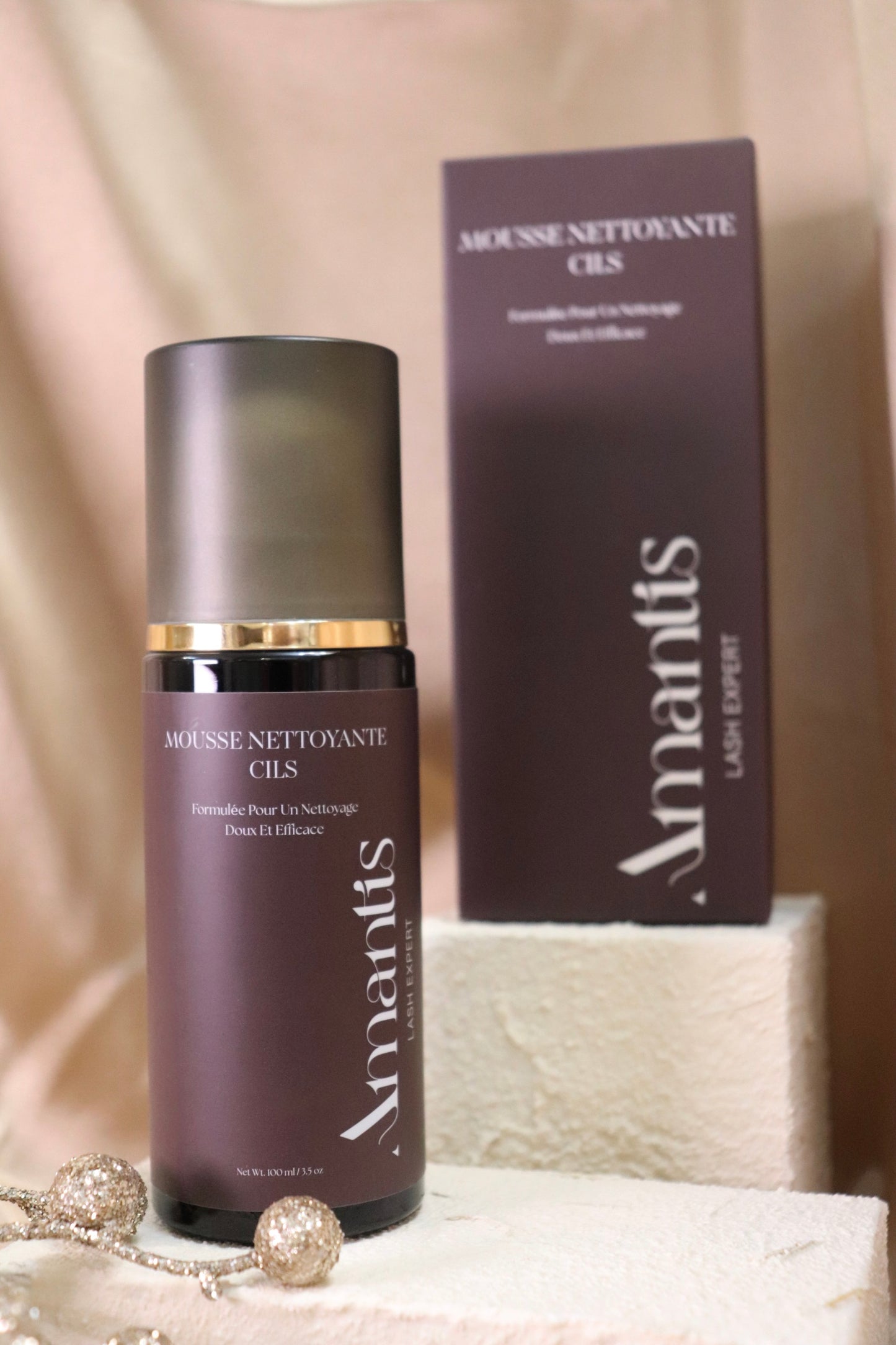 Mousse Nettoyante Cils Professionnel