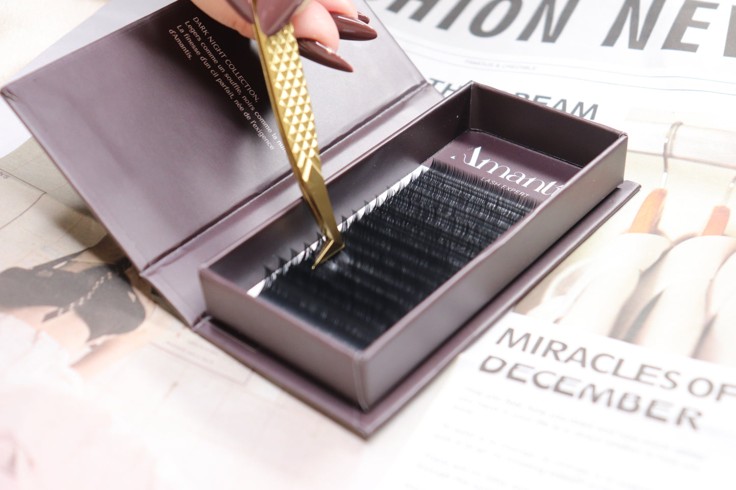 Cils Noirs Mats - 0,07 - DARK NIGHT