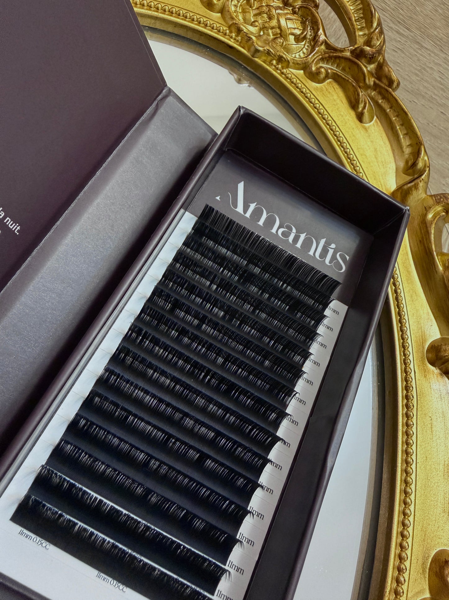 Cils Noirs Mats - 0,15 - DARK NIGHT