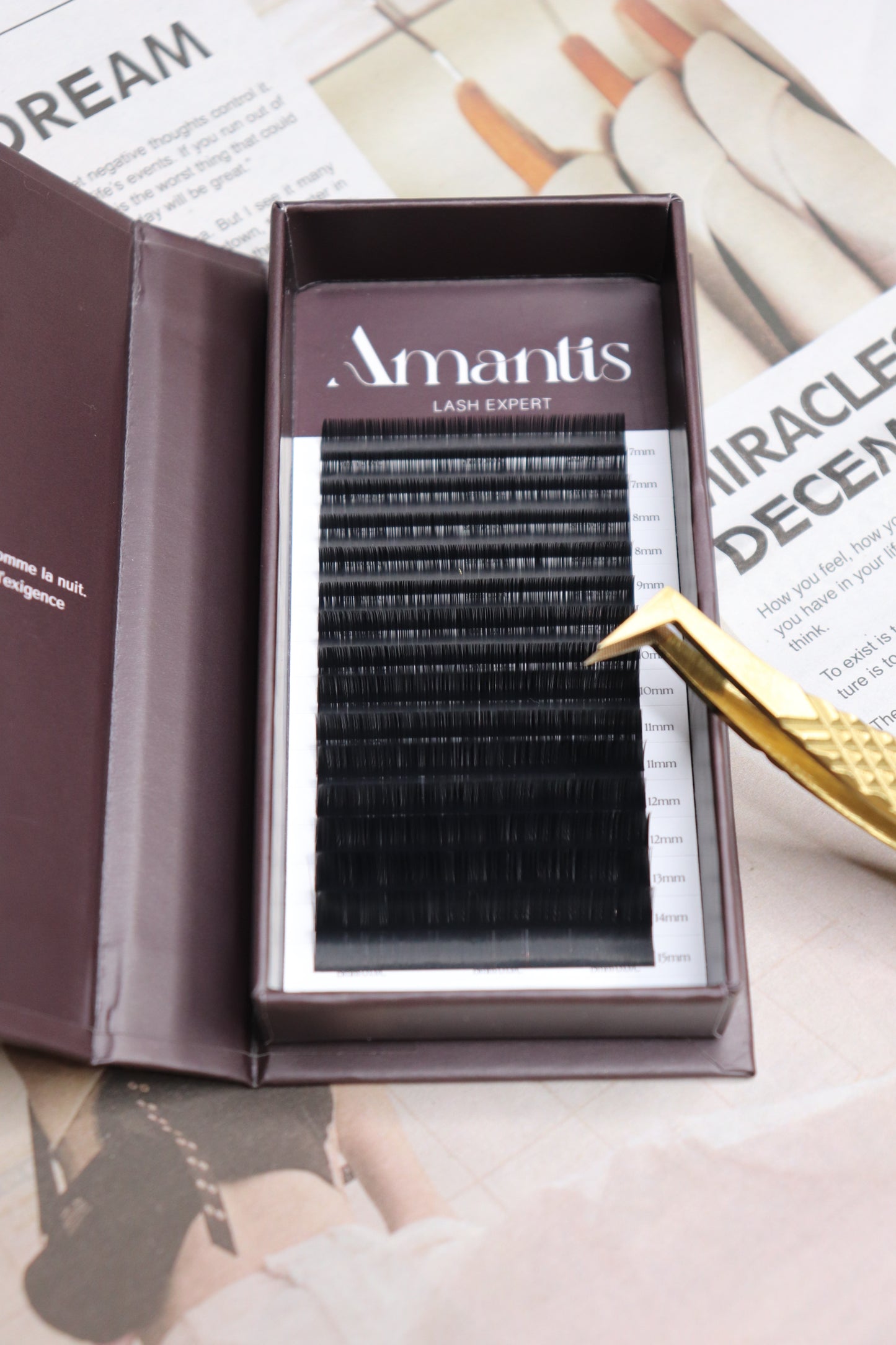 Cils Noirs Mats - 0,07 - DARK NIGHT