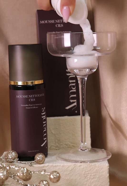 Mousse Nettoyante Cils Professionnel